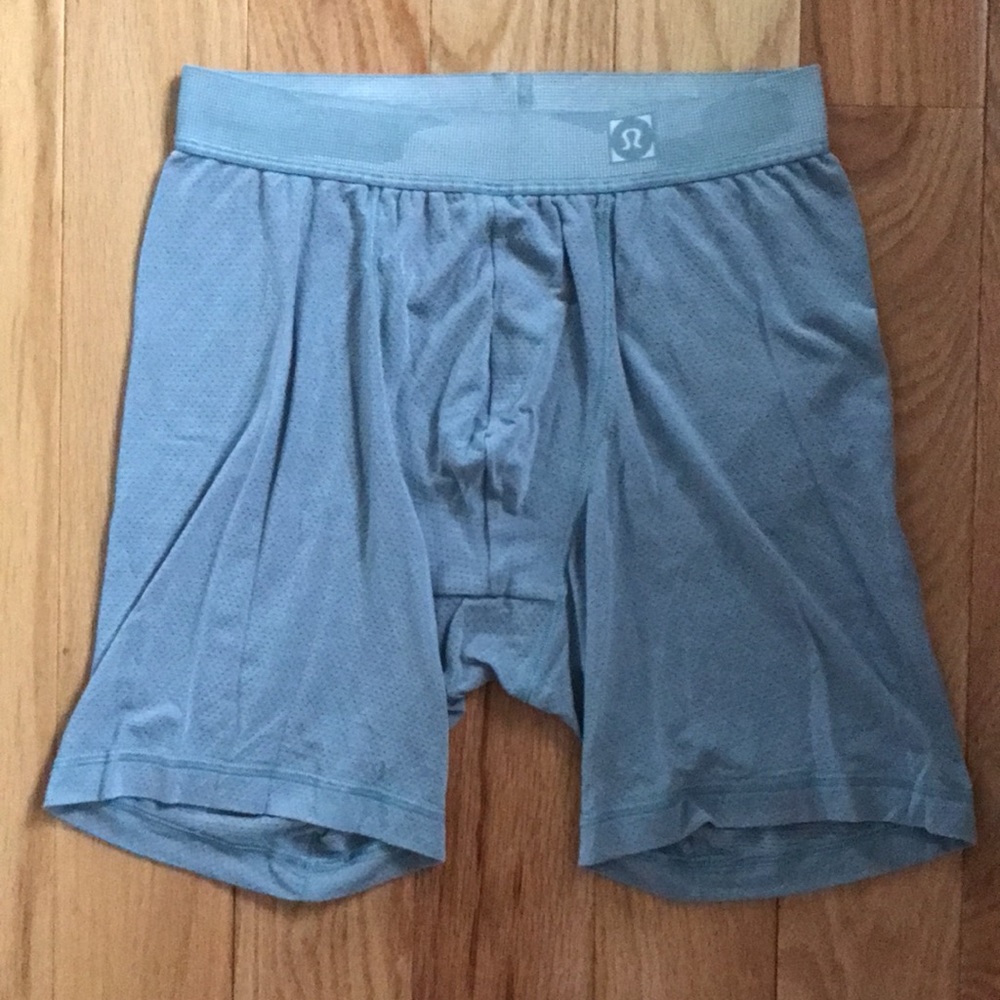 Lululemon Always in Motion Boxer 7” Mesh Modal *Blue Cast Camo Band